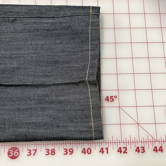 ESCADA Striated Trouser Five Pocket 100% Cotton Blue/Grey Wash Jeans SZ 40 (10) - Picture 16 of 16